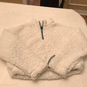 PacSun Cropped Sherpa Jacket